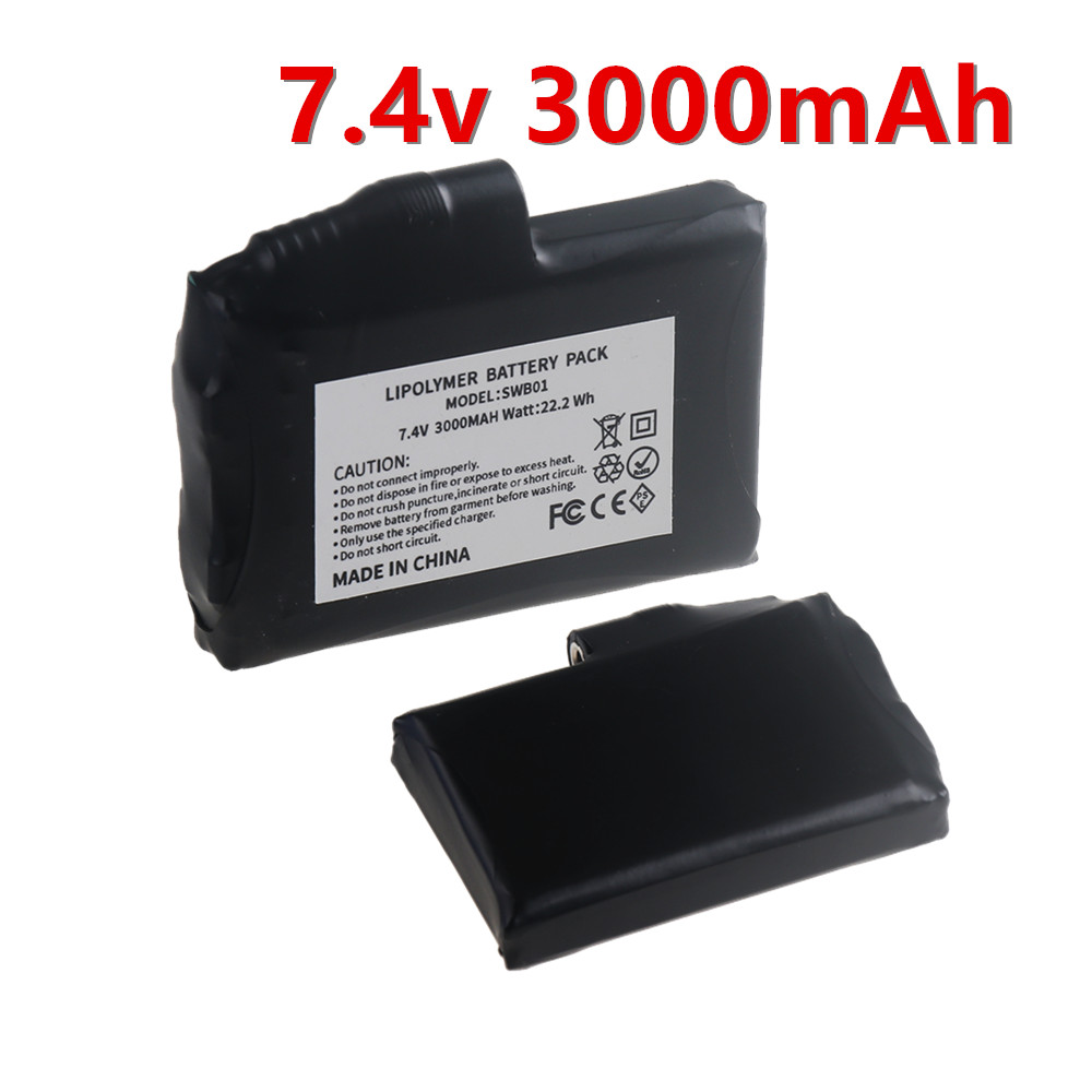 7.4V 3000mah Li-Polymer Batter – Heated Vest Battery Bewertung und Preis