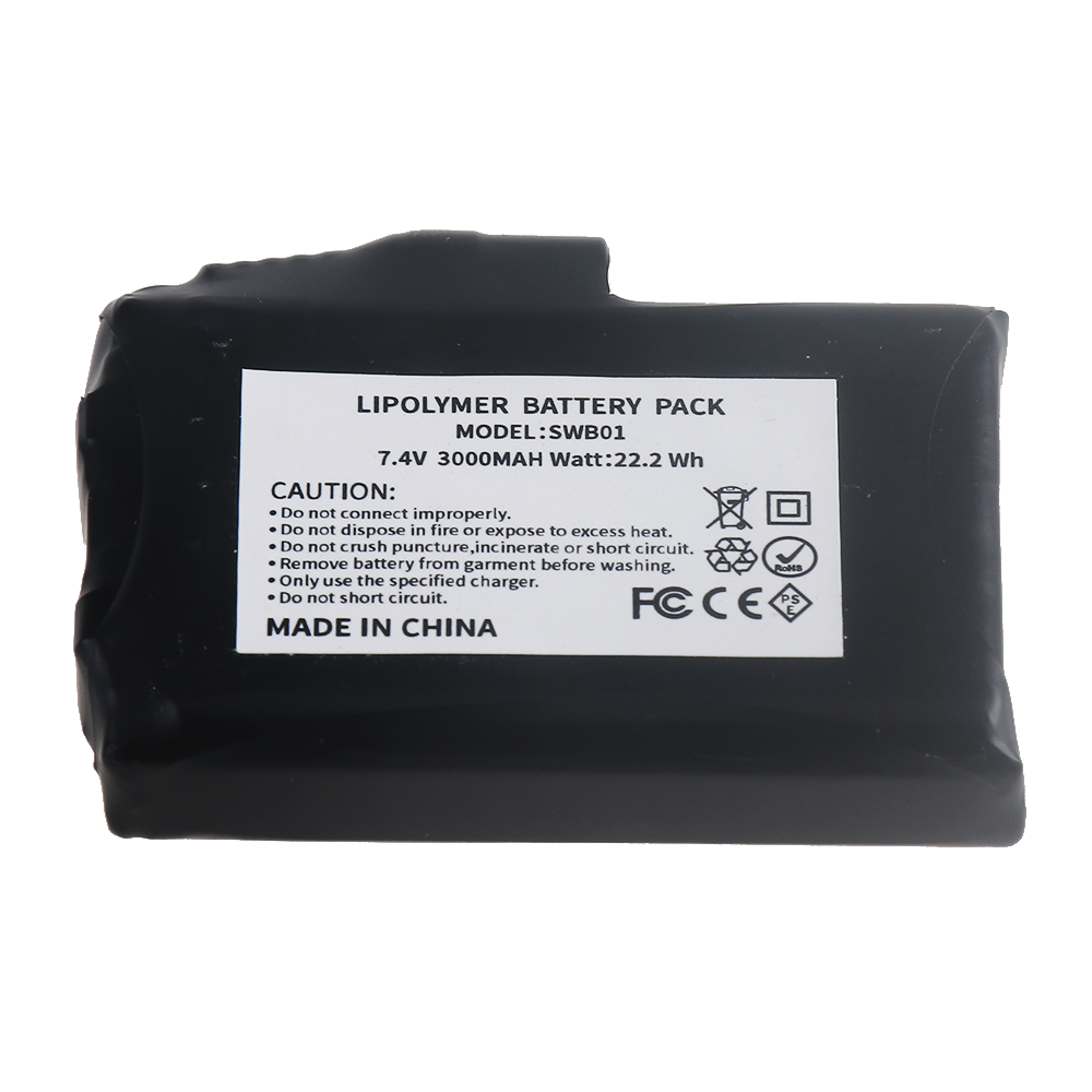 7.4V 3000mah Li-Polymer Batter – Heated Vest Battery Bewertung und Preis
