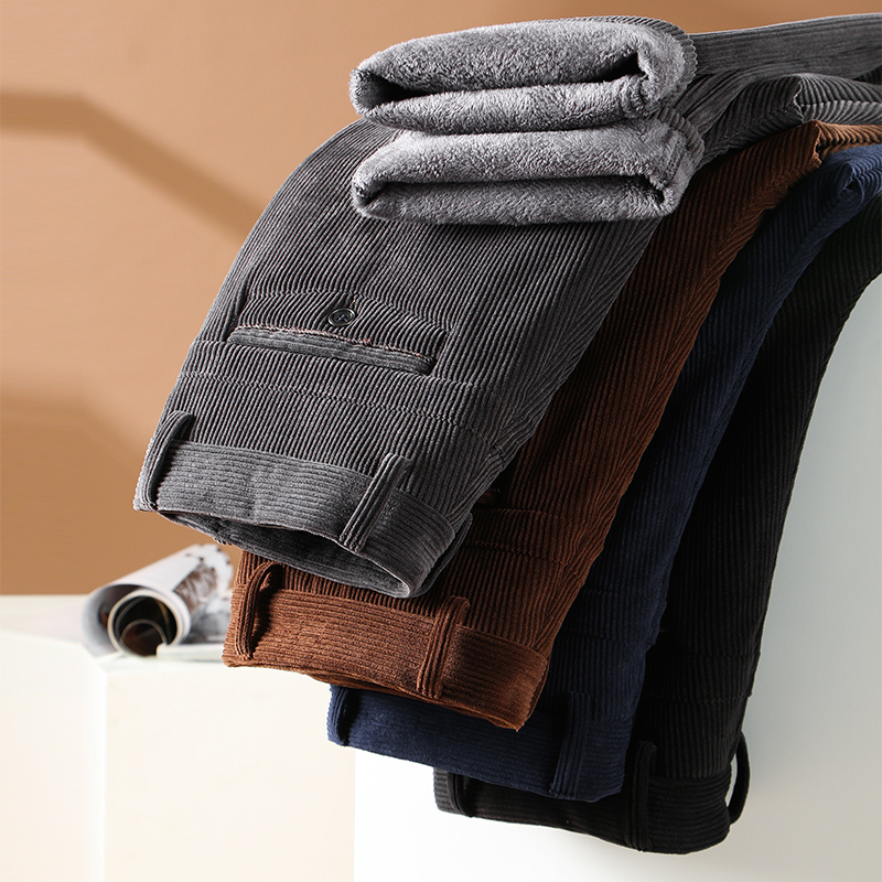 Winter Men's Fleece Corduroy P – Corduroy Pant Warm Bewertung und Preis