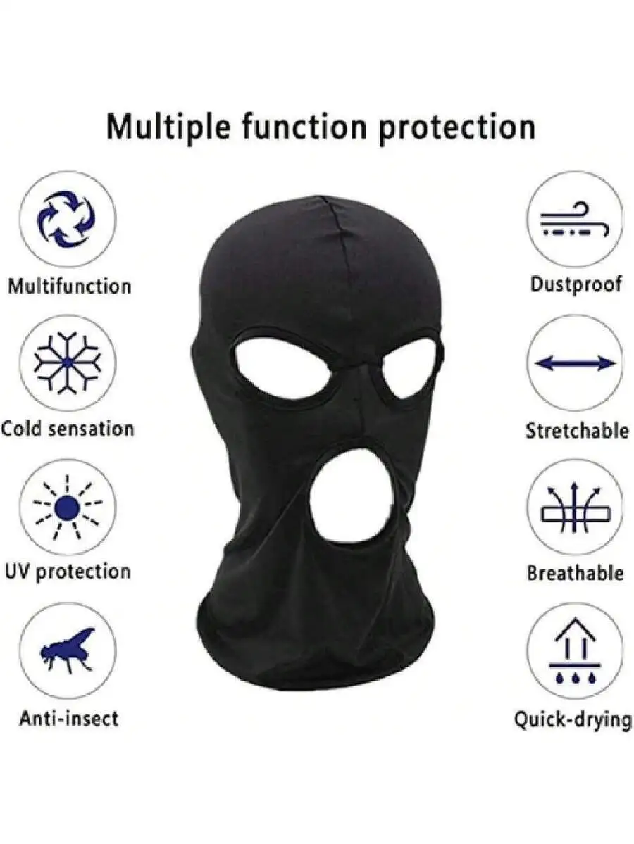 3 Hole Black Balaclava Face Ma – Balaclava Ski Mask Bewertung und Preis