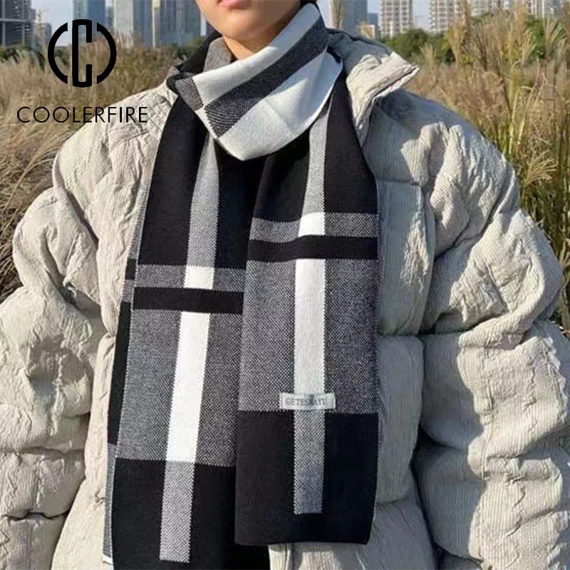 New Winter Men Scarf Keep Warm – Wool Scarf Men Bewertung und Preis