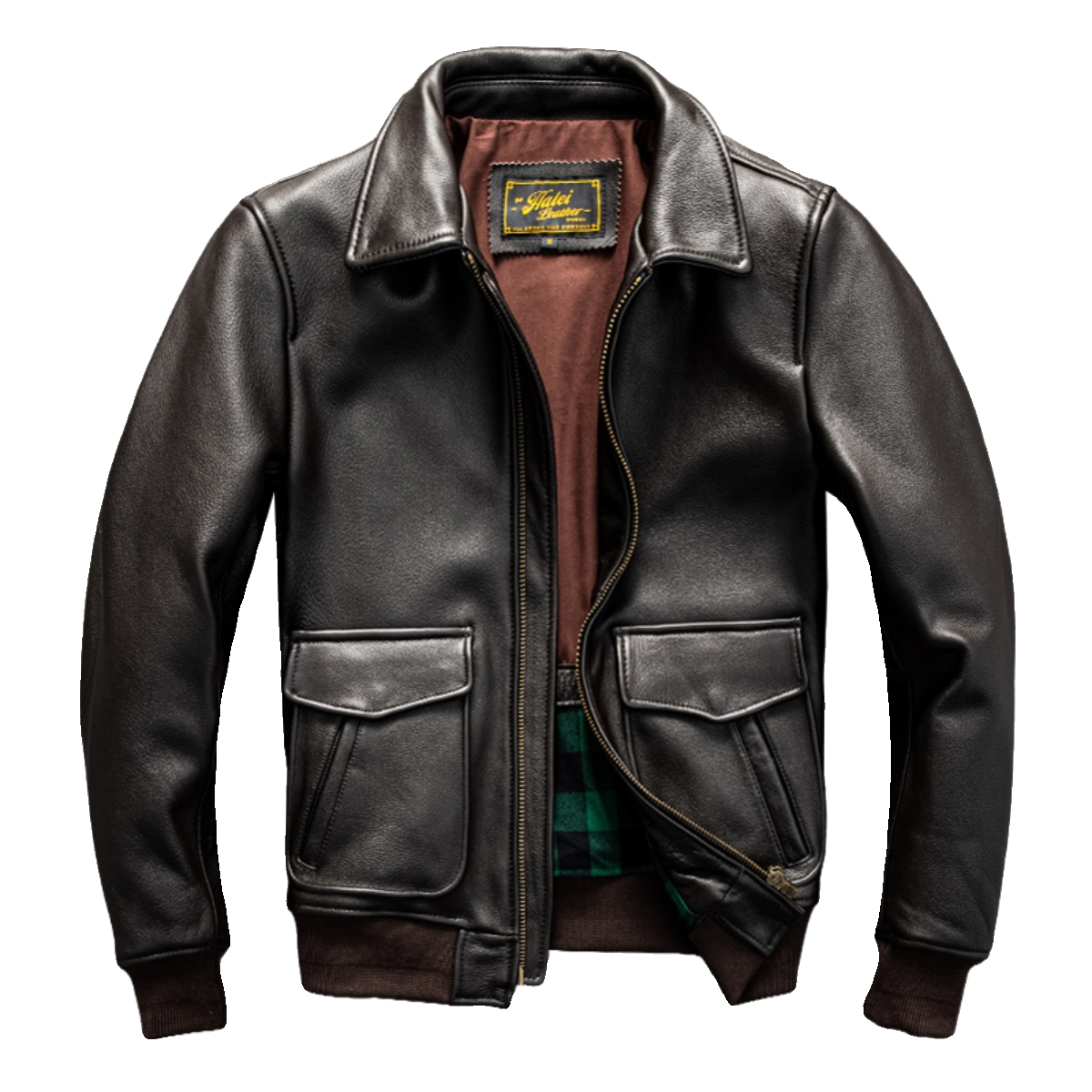 Dark Brown Winter Leather Jack – Down Jacket Packable Bewertung und Preis