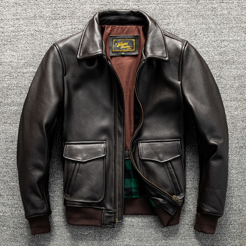 Dark Brown Winter Leather Jack – Down Jacket Packable Bewertung und Preis