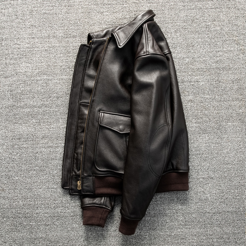 Dark Brown Winter Leather Jack – Down Jacket Packable Bewertung und Preis