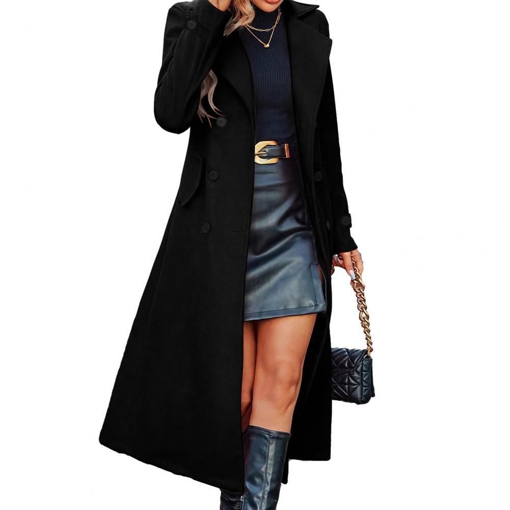 Autumn Coat Women's Long Wool  – Wool Coat Peacoat Bewertung und Preis