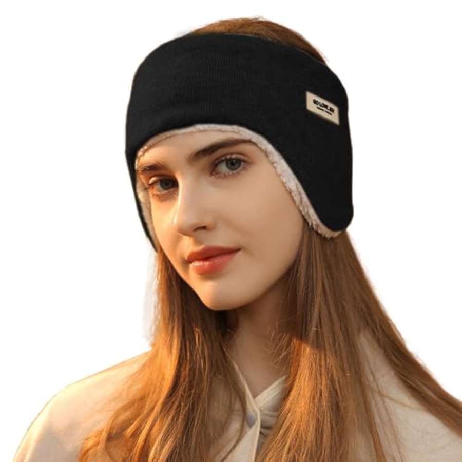 Ear Warmer Fuzzy Fleece Lined  – Winter Headband Fleece Bewertung und Preis