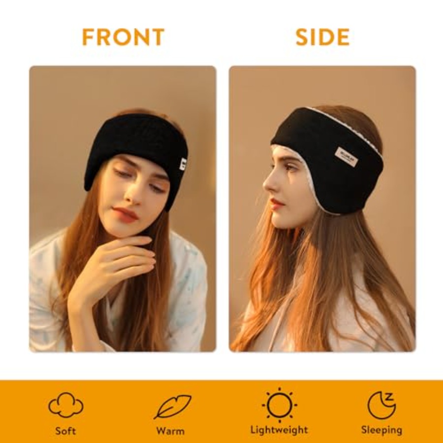 Ear Warmer Fuzzy Fleece Lined  – Winter Headband Fleece Bewertung und Preis
