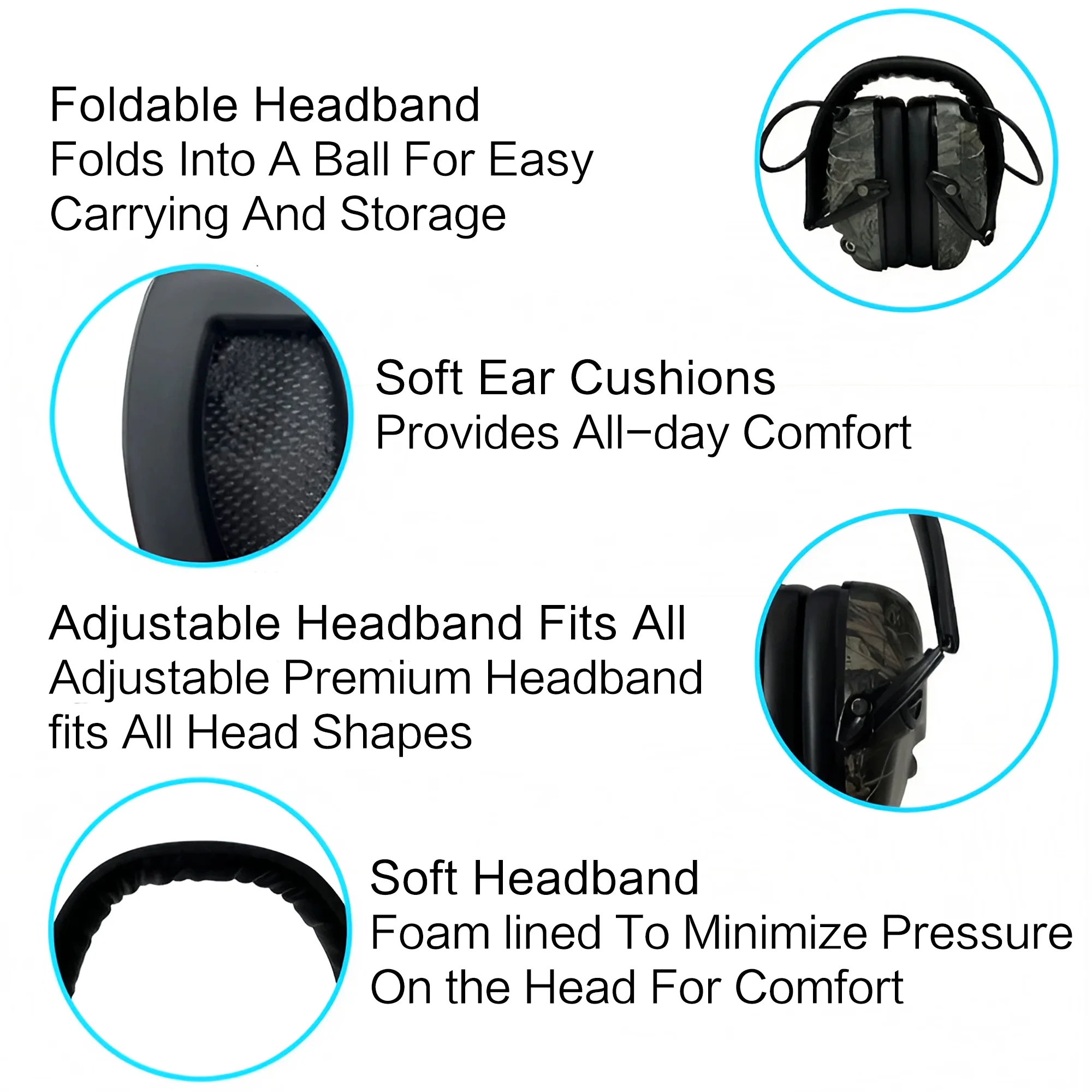 Outdoor Tactical Electronic Sh – Earmuffs Foldable Bewertung und Preis
