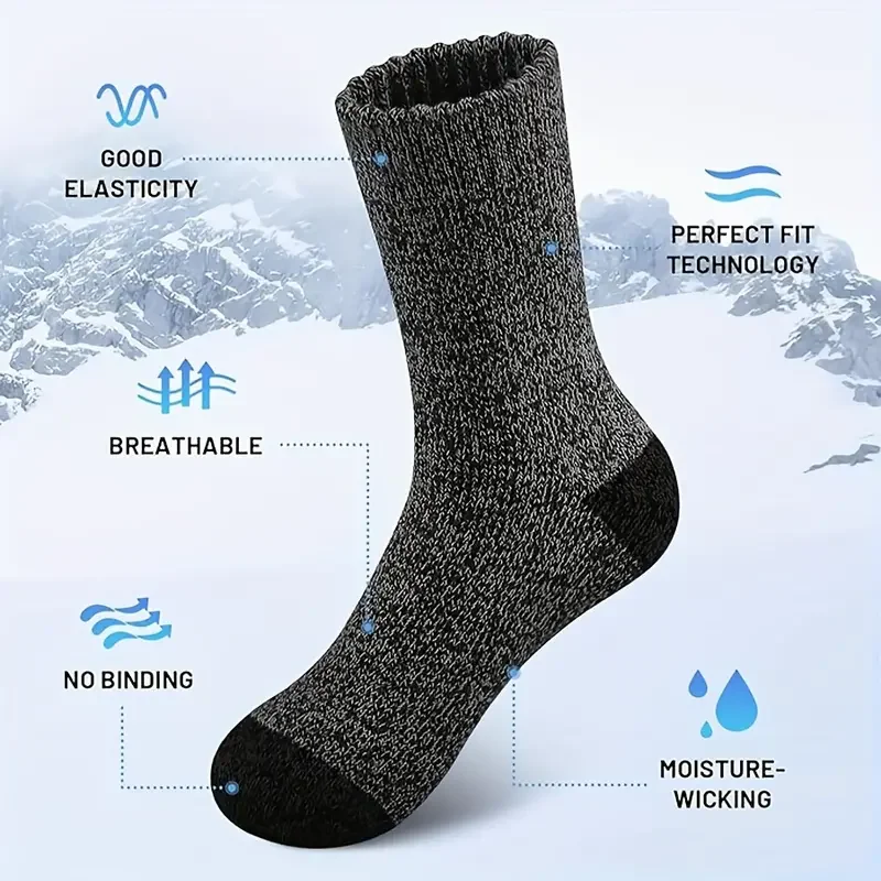 5 Pairs Merino Wool Socks for  – Thermal Sock Wool Bewertung und Preis