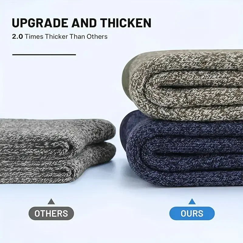 5 Pairs Merino Wool Socks for  – Thermal Sock Wool Bewertung und Preis