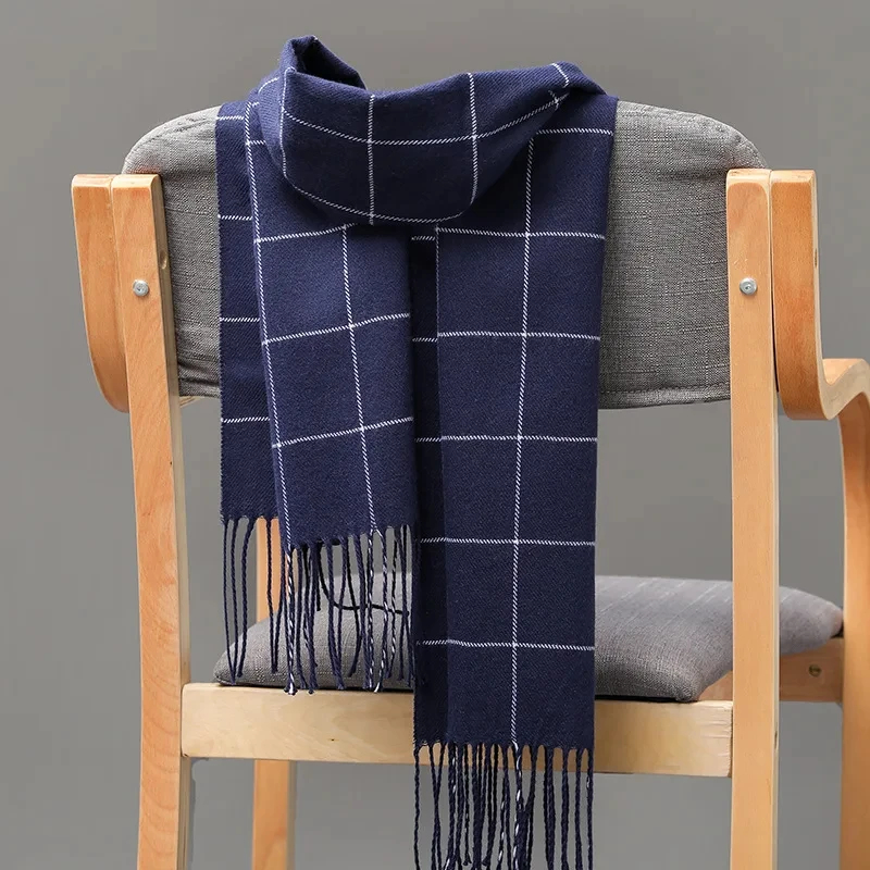 2024 New Winter Men Scarf Keep – Wool Scarf Men Bewertung und Preis
